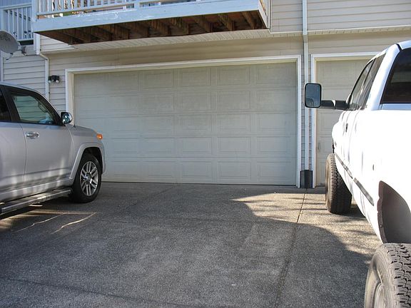 Two car garage