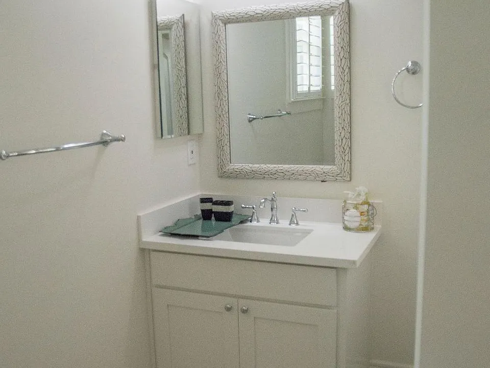 Bathroom is a suite