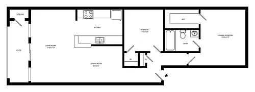 Floor plan Caroline