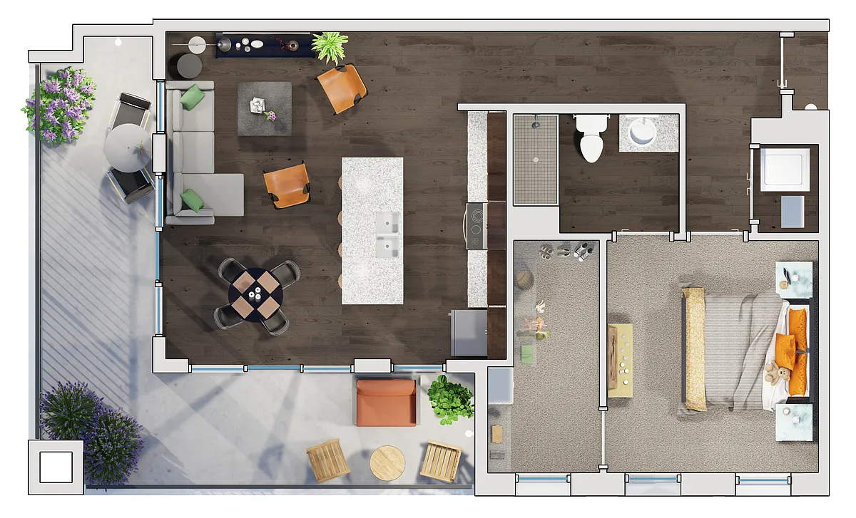 Floor plan A14