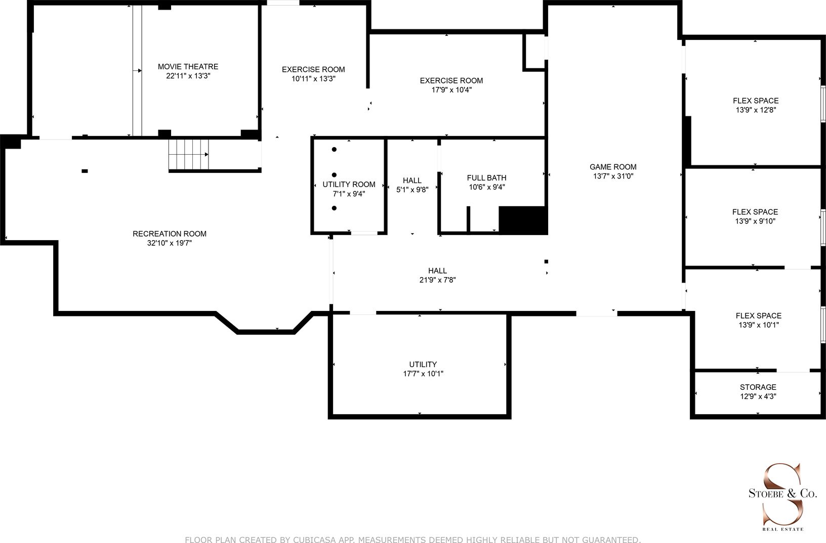  Lower Level Floor Plan