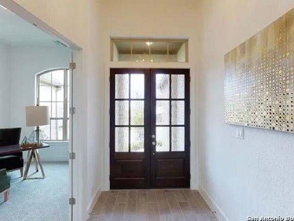 Front entryway and office