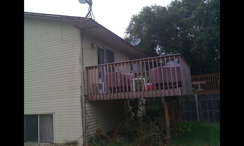 Deck in Back