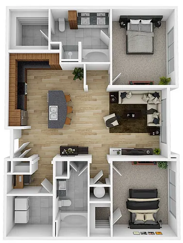 Floor plan B20C