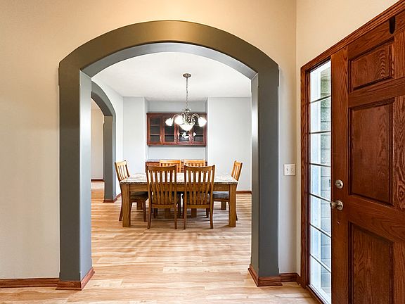 Entryway Looking Into Dining Room