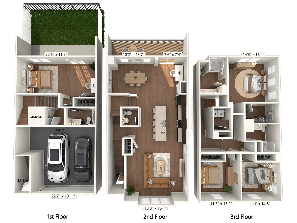 Floor plan D2T-Classic
