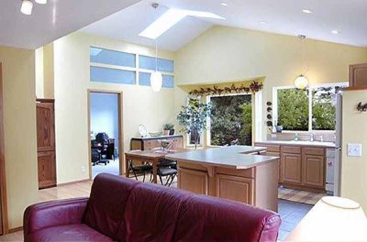 vaulted ceilings
