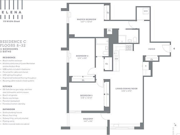 2nd image of 561 Amsterdam Ave #22C