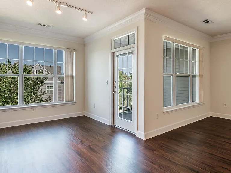 Living Room with Balcony and Hard Surface Flooring
