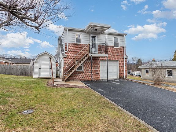 Apartment Building w/Garage - Left View