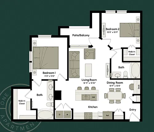 Floor plan B2