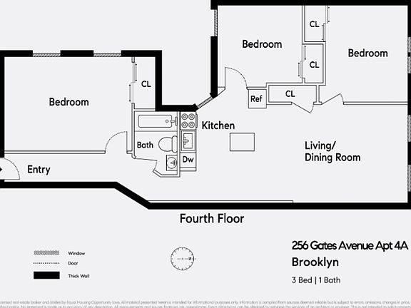 2nd image of 256 Gates Ave APT 4A