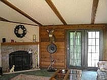 Fireplace , French Doors, Fabulous Living Space.