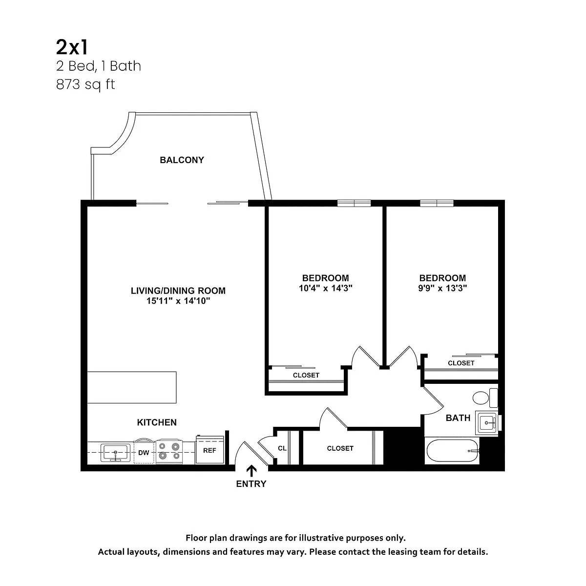 Floor plan 2X1