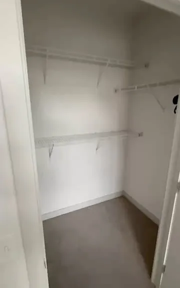 2 Closets in Each Bedroom