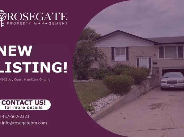 15 Joy Ct #2, Hamilton, ON L8K 5R7