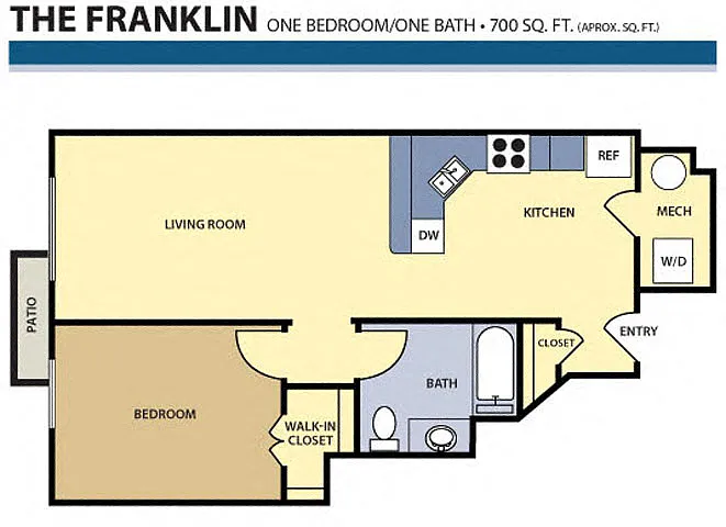 Floor plan The Franklin