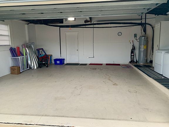 Two car garage w/ washer & dryer