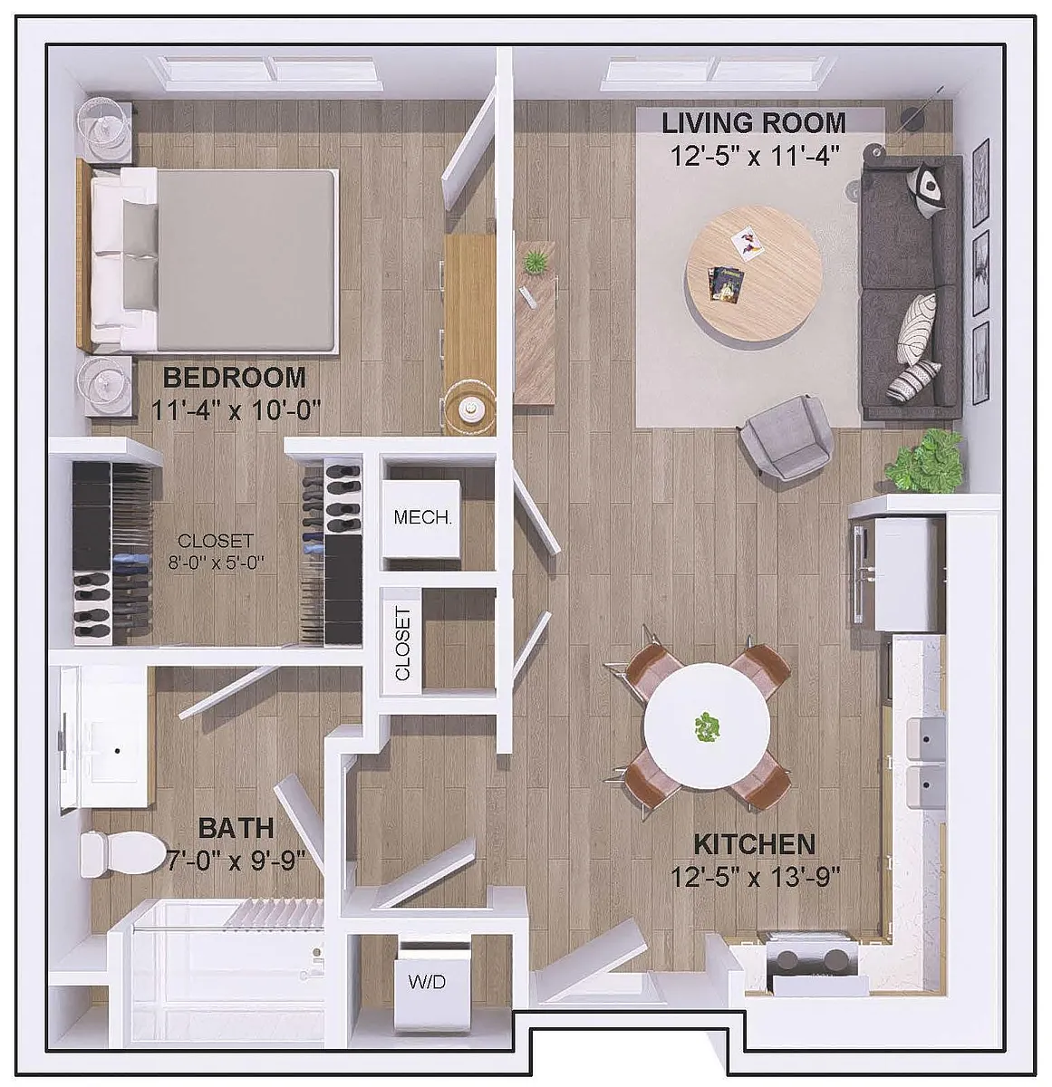 Floor plan 6A-1F