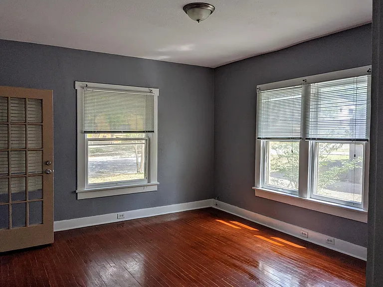 Huge living room with tons of natural light