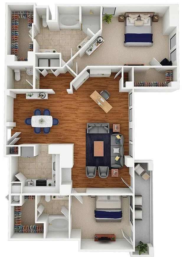 Floor plan B9