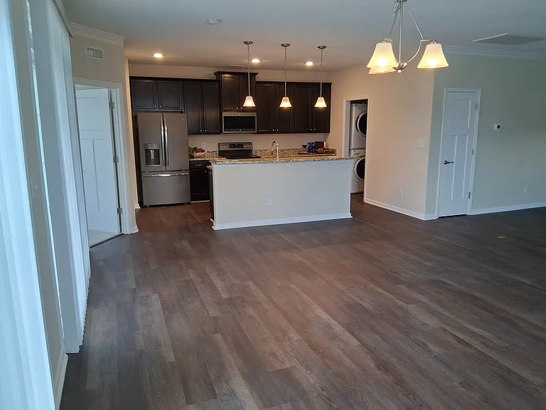 Kitchen & Living Room
