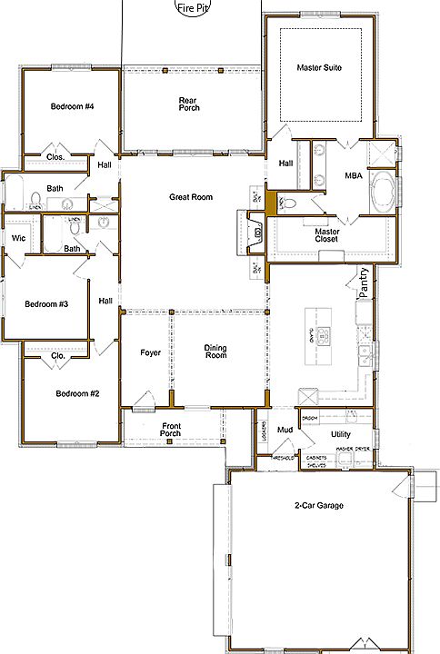 OakView Floor Plan