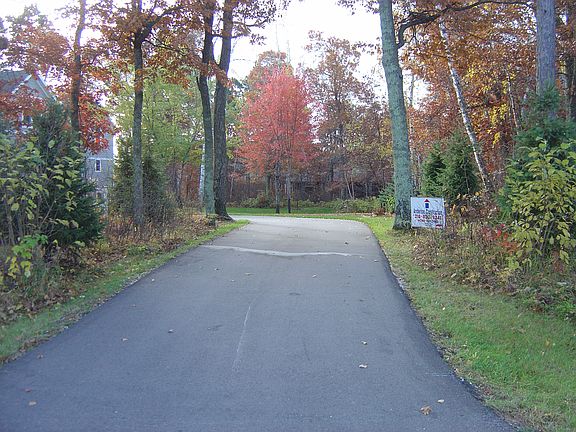 Coming in the driveway
