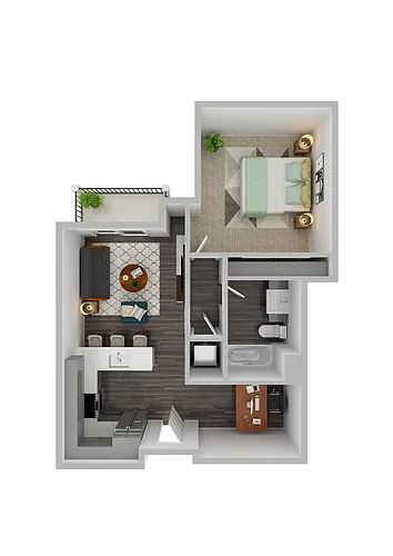 Floor plan 1A-2