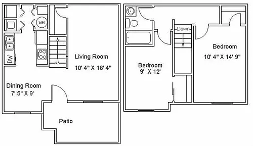 Floor plan Springbrook