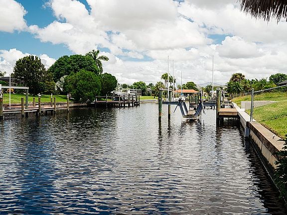 Sailboat access canal 