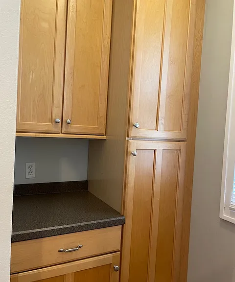 Kitchen pantry area