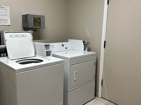 laundry across the common hall
