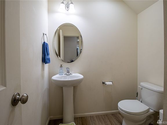 Half Bath on Main Floor next to Kitchen.