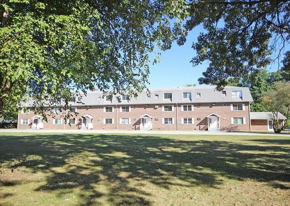 front of complex