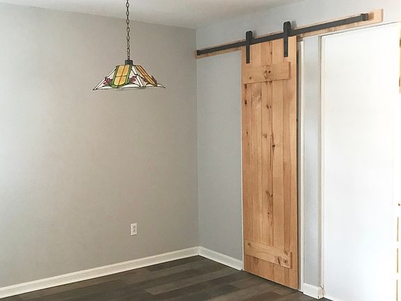 Sliding door to pantry