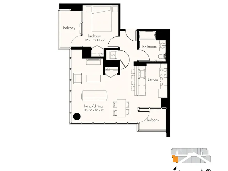 637 Wells 1bed 1bath — Photo 25