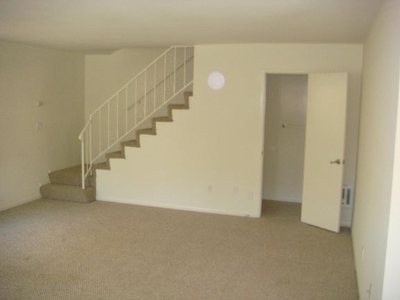 down stairs powder room