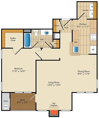 Floor plan Hampstead