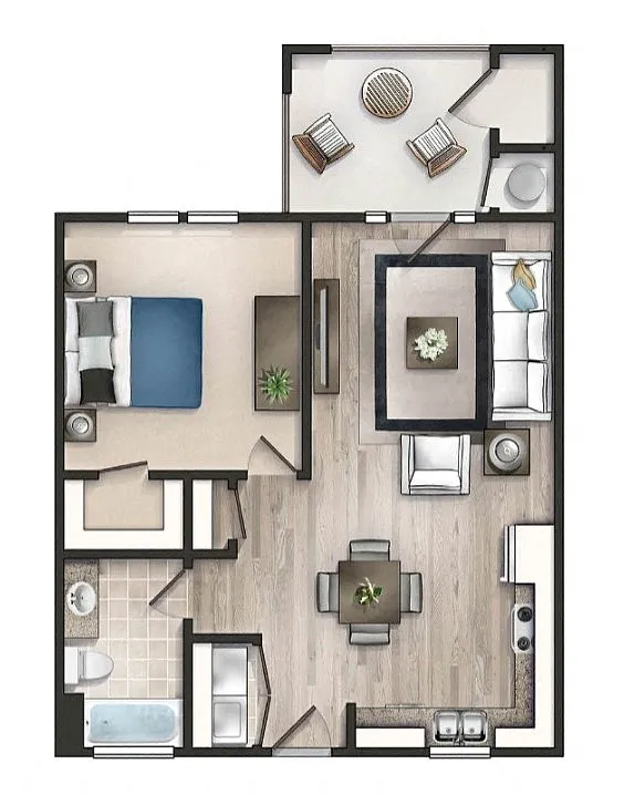 Floor plan Willow