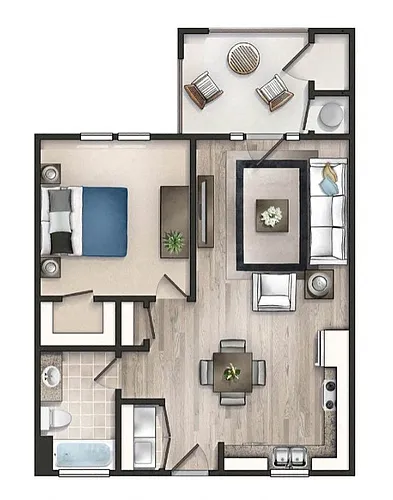 Floor plan Willow
