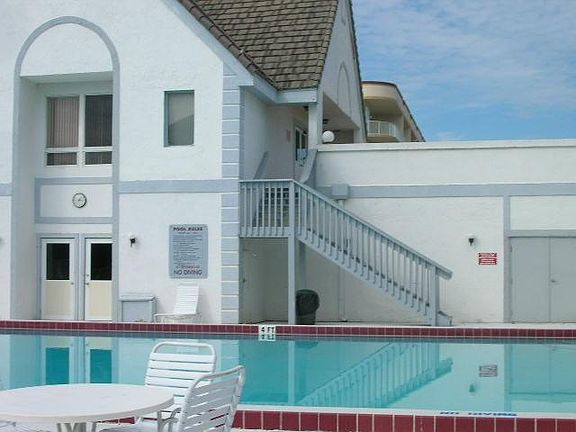 Ocean front large pool and club house;