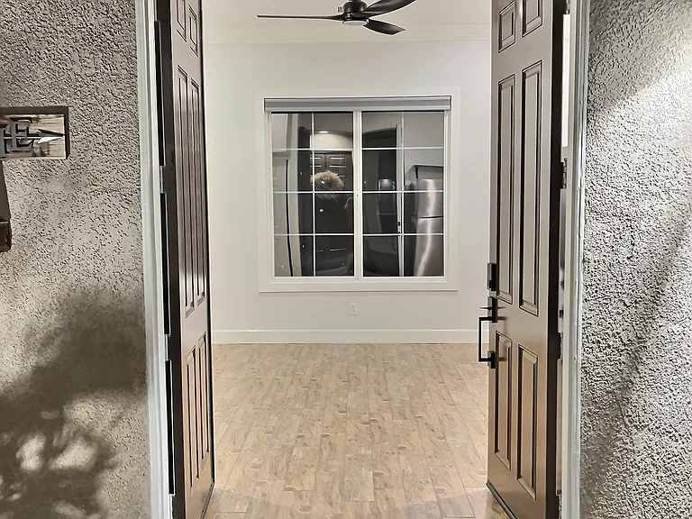 Entrance to casita
