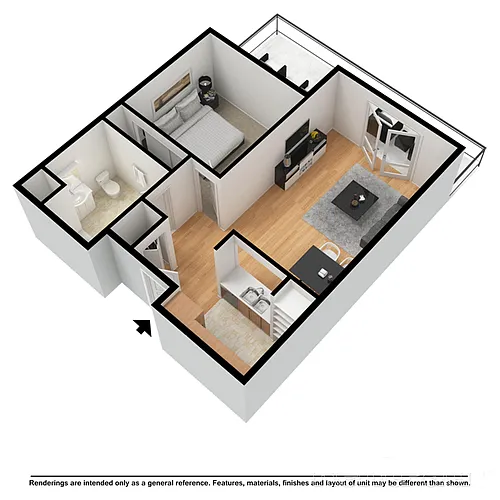 Floor plan D1