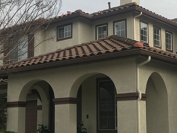 All roof tiles fixed sealed