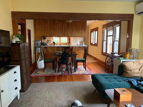 Living room toward back of house