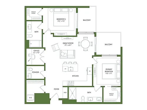 Floor plan B6