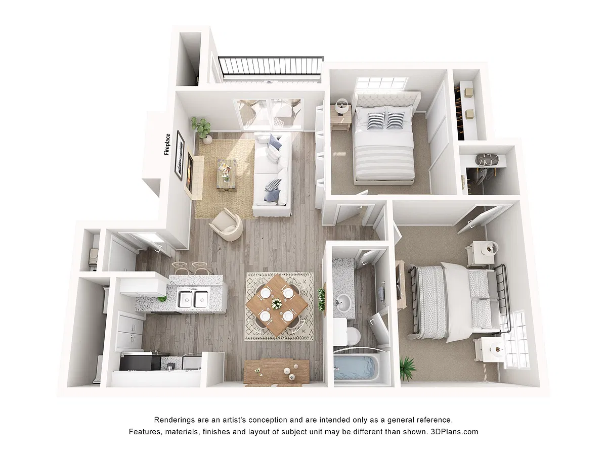 Floor plan B1R