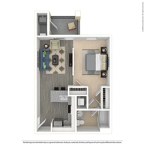 Floor plan The Aspen