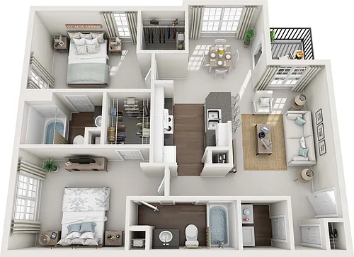 Floor plan B3